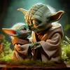Yoda Star Wars-11CT Stamped Cross Stitch 40*40cm tapestrymarket