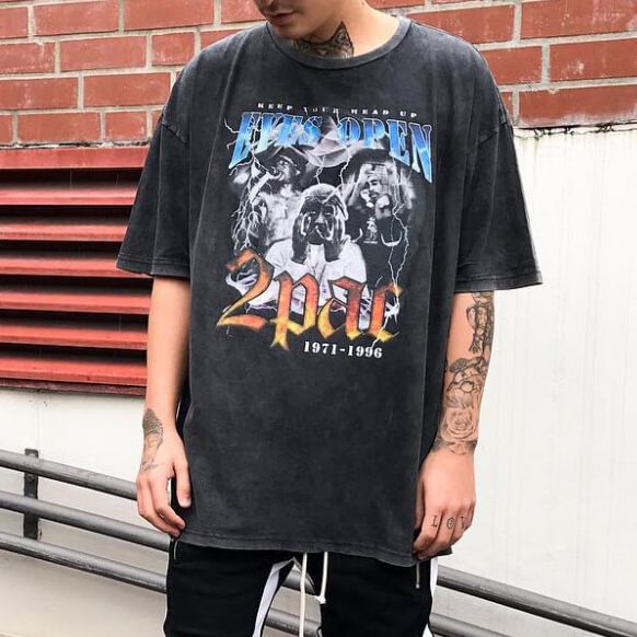 Men's Modern Casual Printed Color Long Sleeve T-shirt