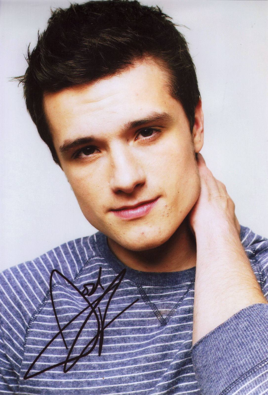 JOSH HUTCHERSON AUTOGRAPH SIGNED PP Photo Poster painting POSTER