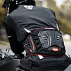 Motorcycle Waist Protector Brace Summer Breathable Waist Support Belt Red