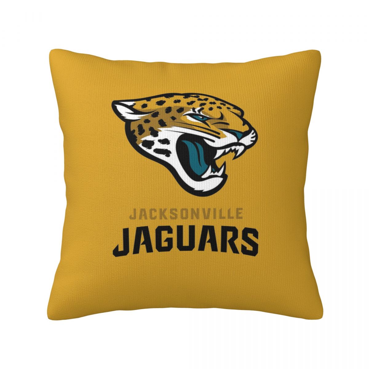 Jacksonville Jaguars On Yellow Throw Pillows 18 x 18 inch