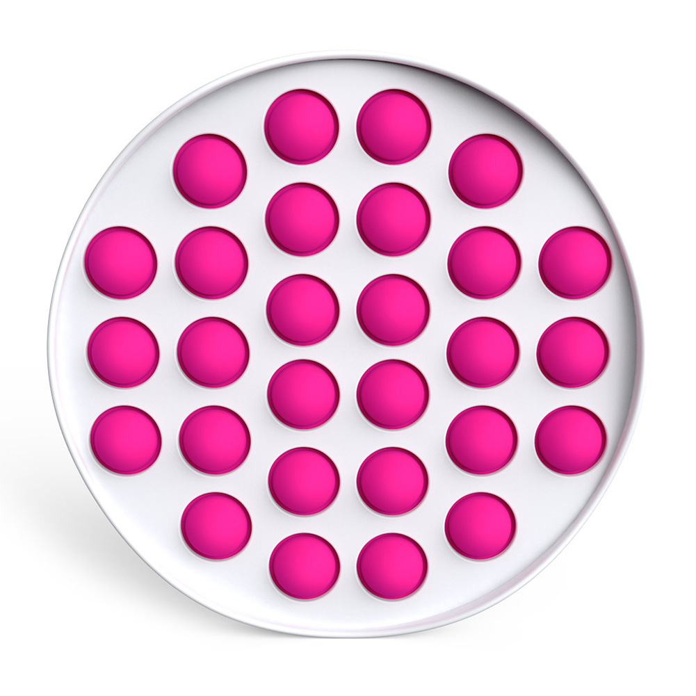 

Round Rose - Pop It Fidget Toy, Rose red, 501 Original