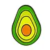 Aguacate Feliz Verde