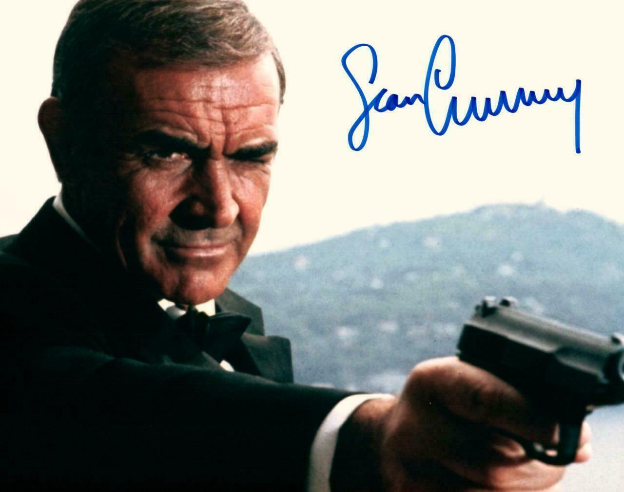 Sean Connery Autographed Signed 8x10 Photo Poster painting ( James Bond 007 ) REPRINT ,