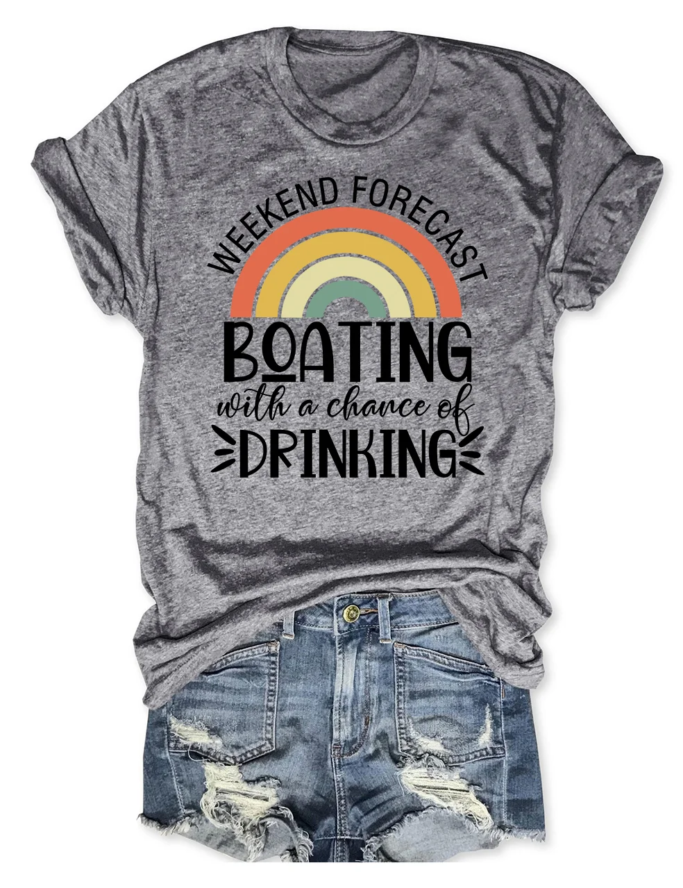 Weekend Forecast Boating With A Chance Of Drinking T-Shirt