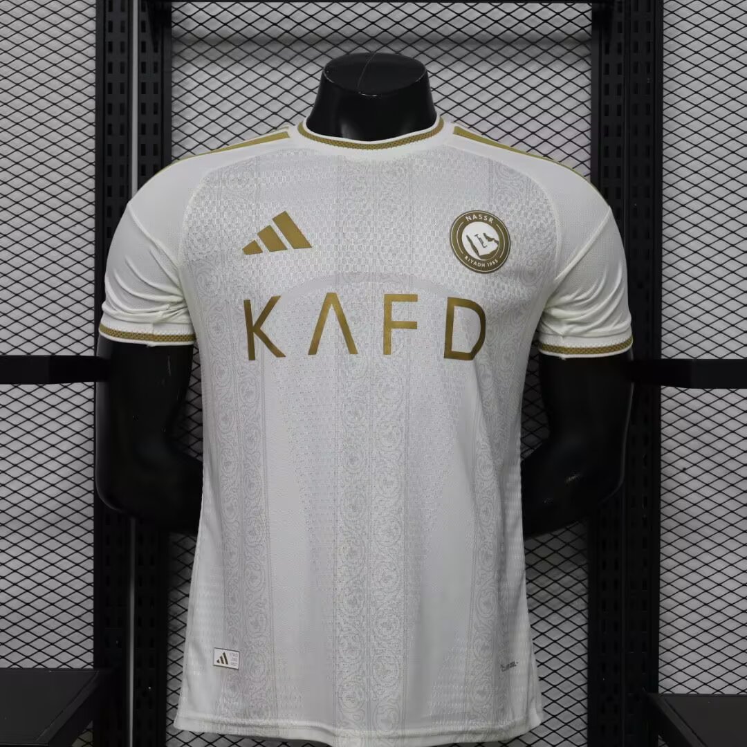 2026/2027 Player Version Al Nassr Away Football Shirt（The player version jersey is a bit tight, please pay attention to the size selection）