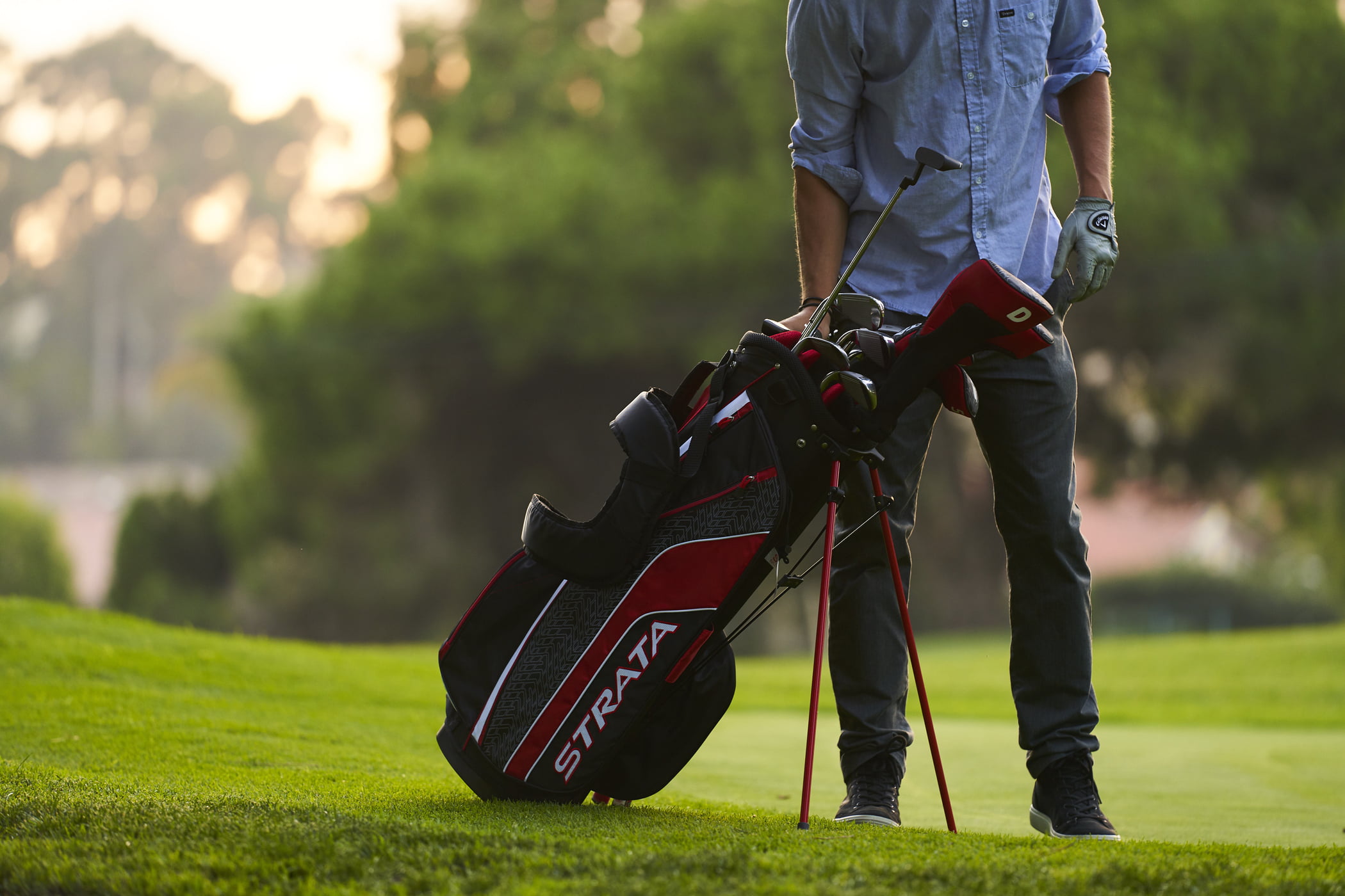 Callaway Men's Strata Ultimate '19 Complete 16-Piece Steel Golf Club Set with Bag, Right Handed - Walmart.com