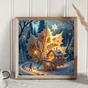 Magical Maple Leaf-Full Round Diamond Painting 30*30CM