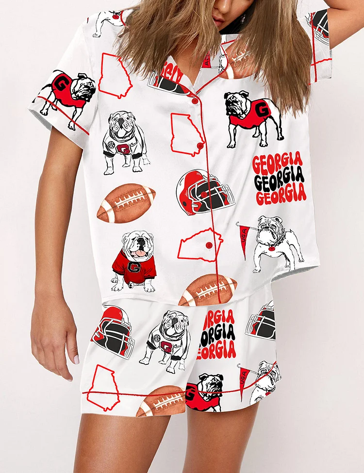 Women's Georgia Football Pajama Set