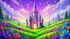 Luxury AB Velvet Diamond Painting Kit - Castle