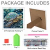 Tortue de mer - peinture diamant de forme spéciale - 15*15cm