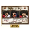 Personalized Photo/Name: Couple This Is Us Vintage Metal Sign//Wooden Signs