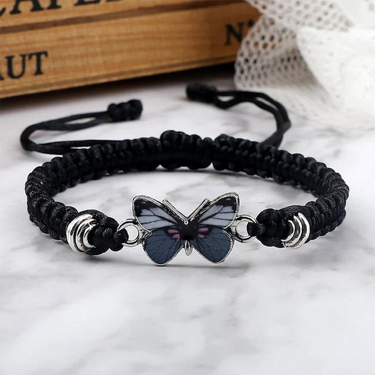 New Year - New Year = A New Life Butterfly Bracelet