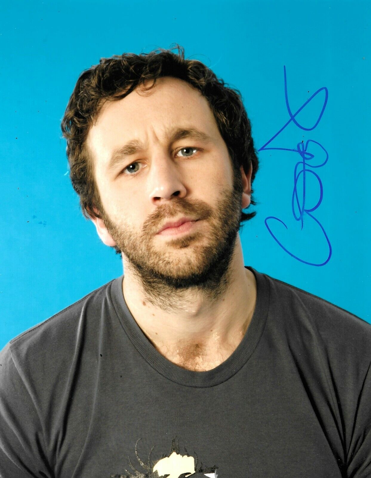 Chris O'Dowd Signed The IT Crowd 10x8 Photo Poster painting AFTAL