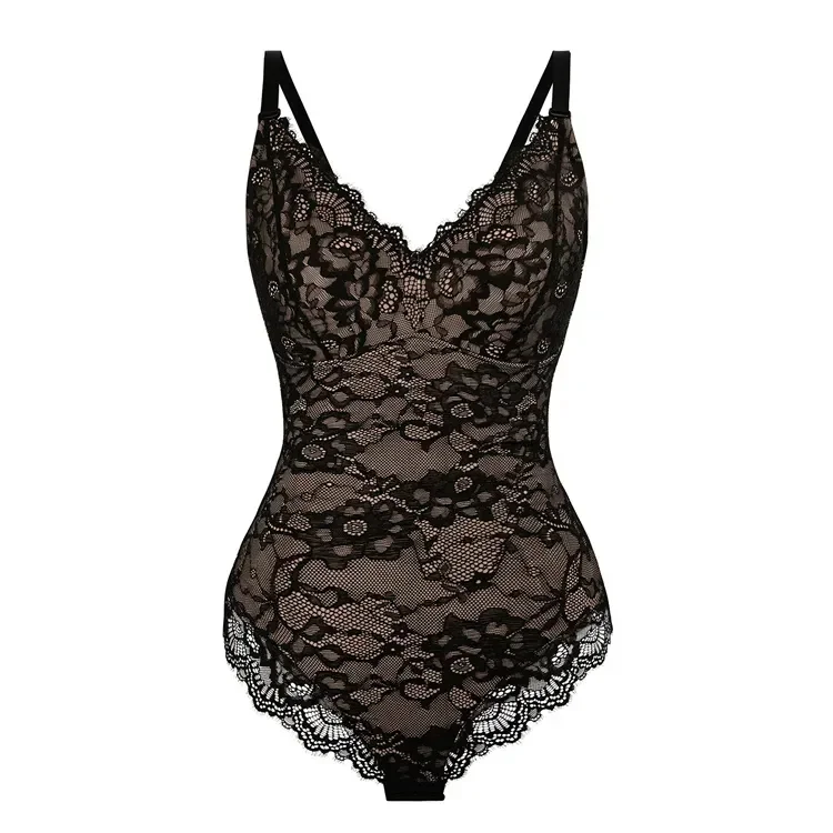 Sexy Lace Deep-V Neck Bodysuits (Buy 2 Free Shipping)