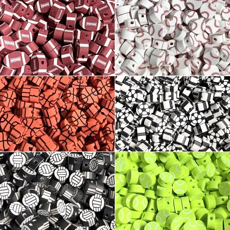 200 Pieces/Package Diameter 10mm Soft Clay Ball Beads