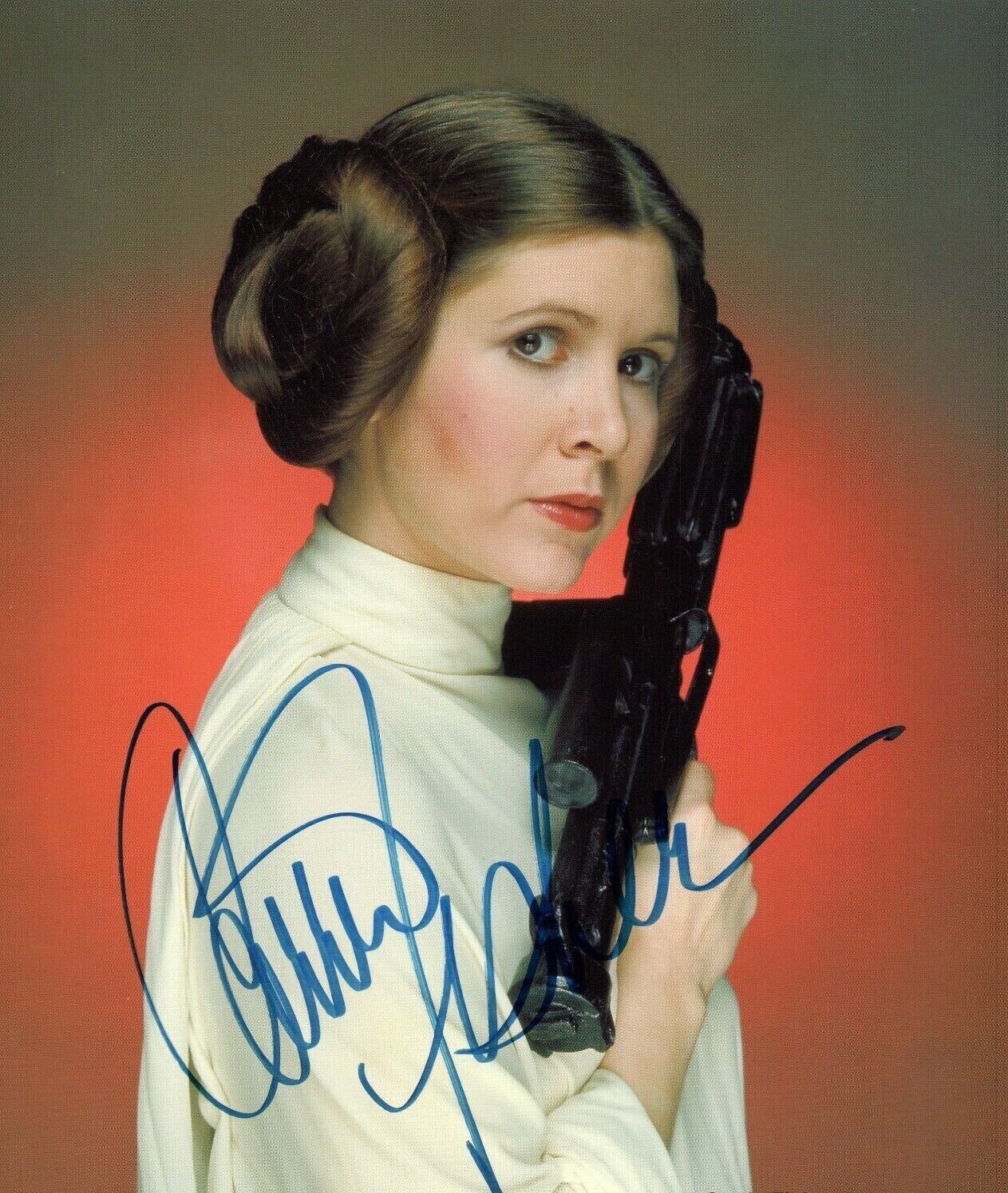 Carrie Fisher Autographed Signed 8x10 Photo Poster painting( Star Wars ) REPRINT