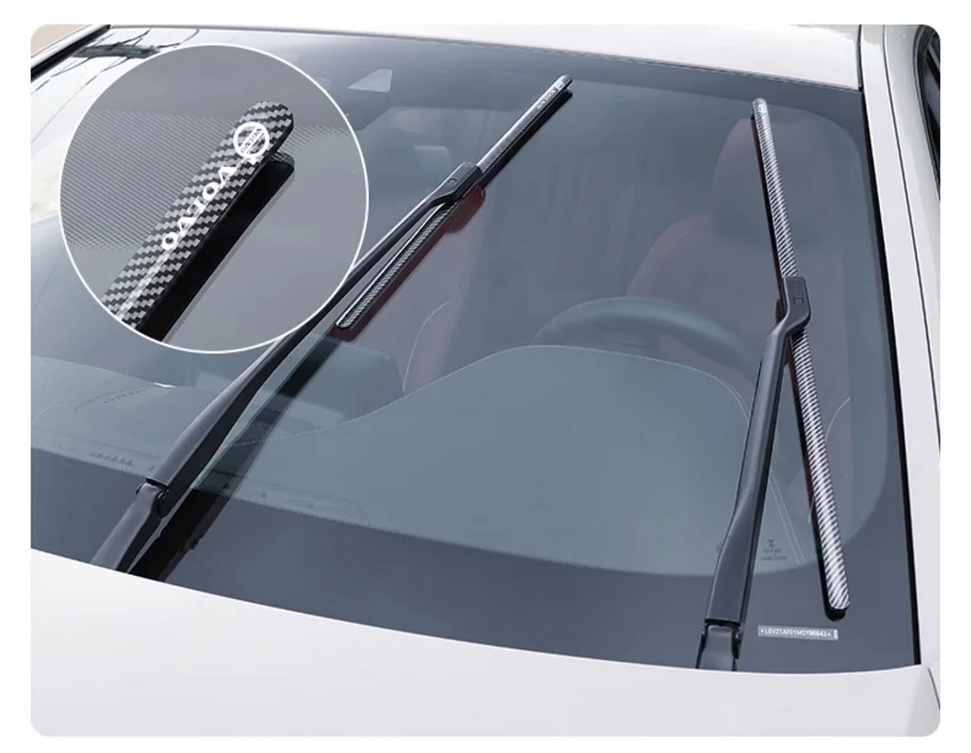 Carbon fiber pattern exclusive logo wiper(2PC)