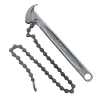 Oil filter chain wrench multi-function universal pipe clamp removal tool adjustable chain pliers