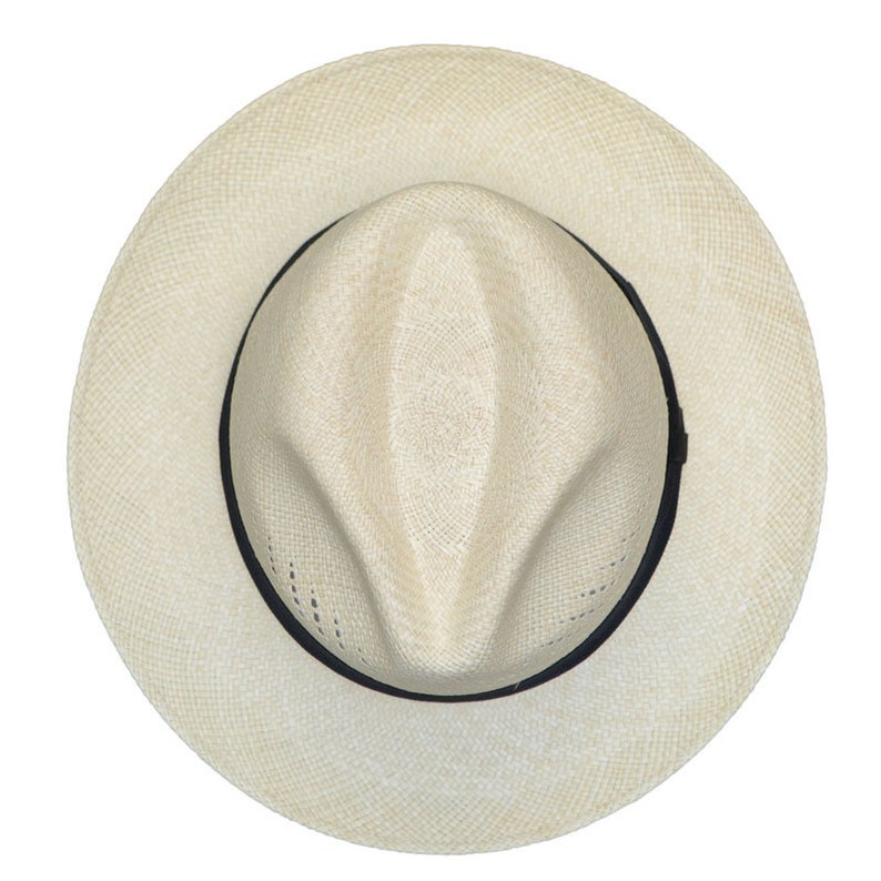 Classic Vented | Original Panama Hat | Brisa Weave | Natural Straw | Black Band | Handwoven in Ecuador | GPH | HatBox Included-FREE SHIPPING