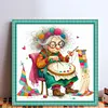 Weird Sewing Granny-11CT Stamped Cross Stitch 40*40cm/15.75*15.75in tapestrymarket