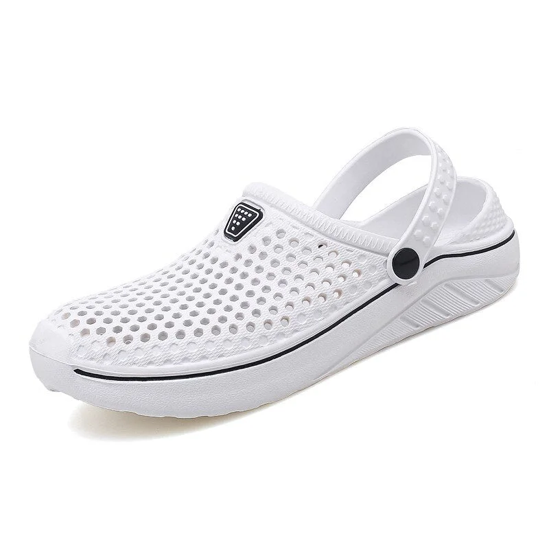 2021 Summer Men's Women's Quick Dry Casual Home Slippers Couple Garden Shoes Beach Sandals Bathroom Slippers Flat Water Shoes
