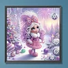 Winter Girl - Crystal Rhinestone Diamond Painting