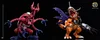 Red Atlur Kabuterimon With Led - Digimon Resin Statue - Digivice Studios [In Stock]