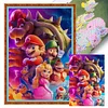 Super Mario Bros.-11CT Stamped Cross Stitch 40*60cm/15.75*23.62in (Big Size)