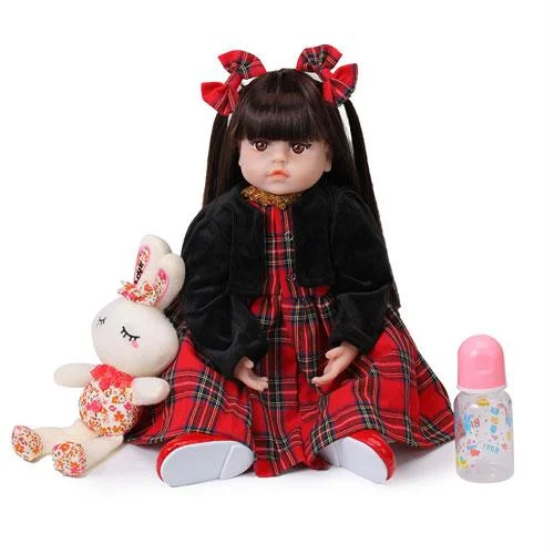 19" Ava Reborn Baby Doll Girl - Full Silicone Material - Reborn Shoppe