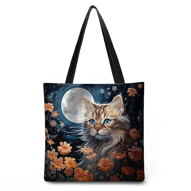 Style & Comfort for Mature Women Women's Cat Print Crossbody Bag
