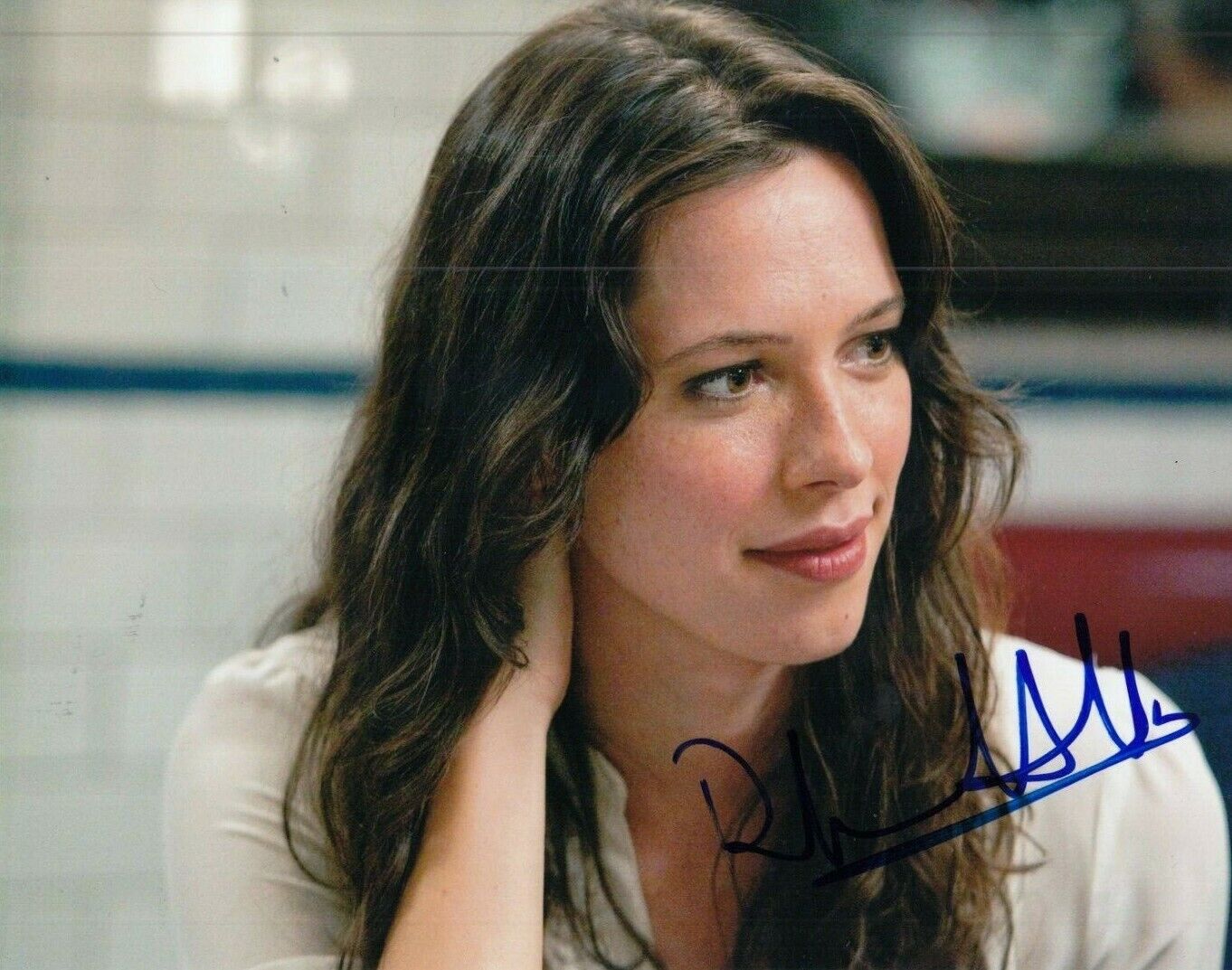 REBECCA HALL signed (THE TOWN) auto Movie 8x10 Photo Poster painting *Claire Keesey* W/COA #3