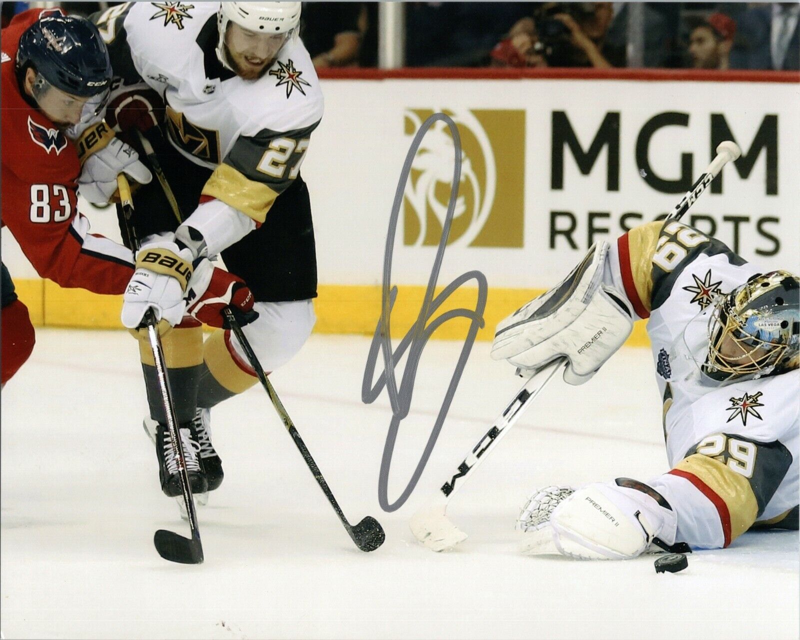 ~ SHEA THEODORE Authentic Hand-Signed Las Vegas Golden Knights