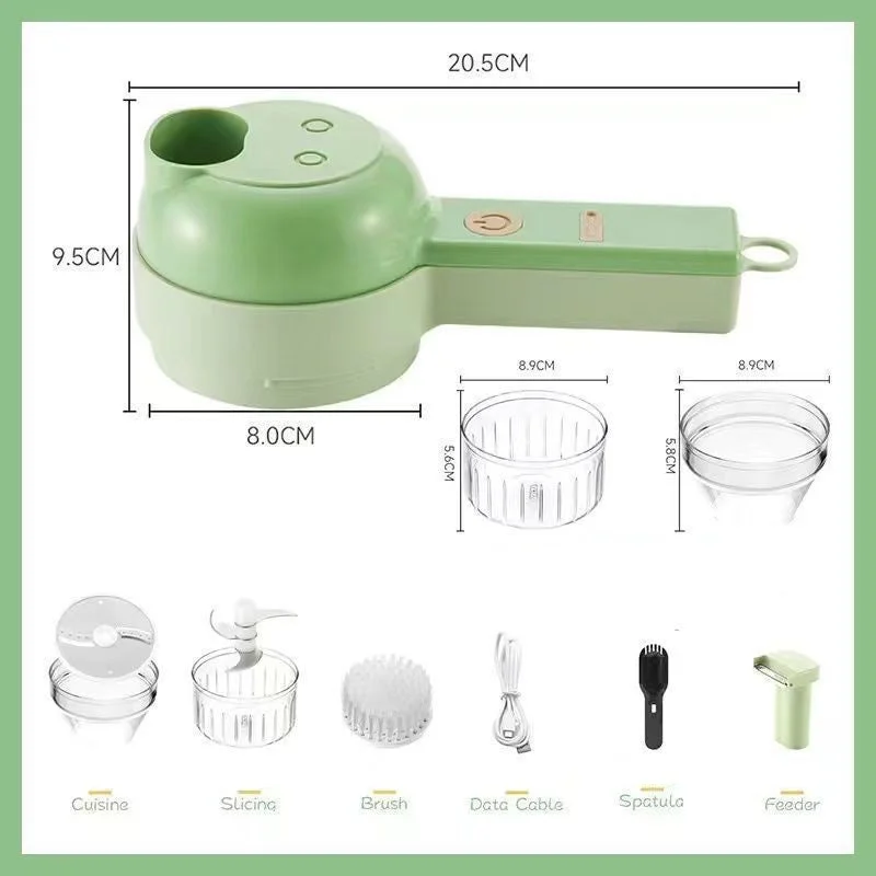 🎉2025 Summer Promotion 30% Off - Multifunctional Food Seasoning Processing Machine Egg Beater