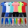 Men's Customizable Summer Sports Shirt Uniform Youth Soccer Jersey Set Name Custom Design Twill Custom Sublimation Short OEM