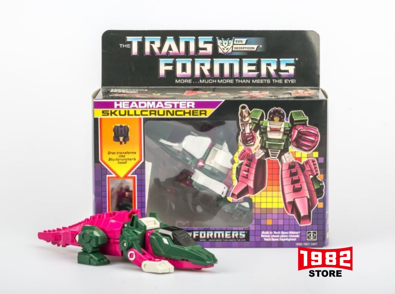 G1 Skullcruncher Reissue Mint For Transformers Toys Model Action Figure Gift