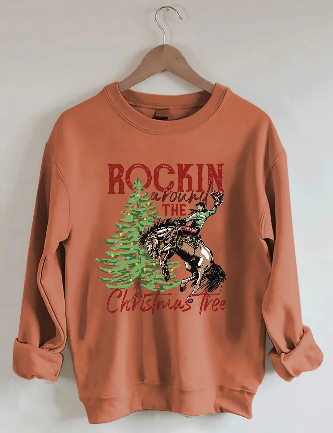 Rocking Around The Christmas Tree Sweatshirt