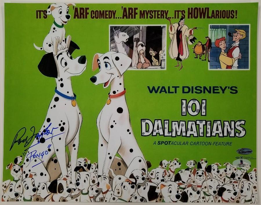 ROD TAYLOR Signed 11x14 Photo Poster painting #7 Voice of PONGO 101 Dalmatians BECKETT BAS COA