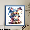Rabbit Gnome-11CT Stamped Cross Stitch 45*45cm/17.72*17.72in tapestrymarket