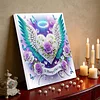 Framed Diamond Painting - Special Shaped - Rose Wing (25x25cm)