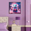 Diamond Painting -DIY Full Square Drill Heart Mouse(35x35cm)