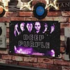 Deep Purple - Panneaux en &eacute;tain m&eacute;tallique(20*30cm/30*40cm) - Musique