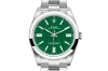 Rolex 124300 Oyster-Perpetual Green - New
