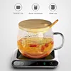 Portable USB Coffee Cup Warmer Heating Mat with 3 Temperatures Settings