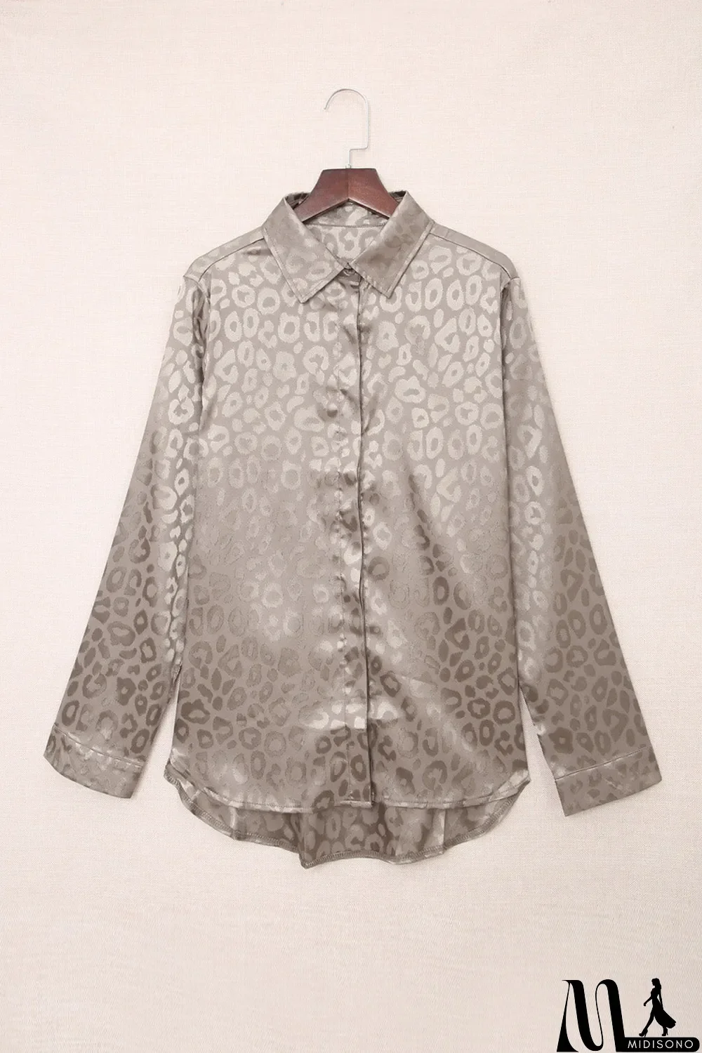 MidiSono - Embossed Button Shirt