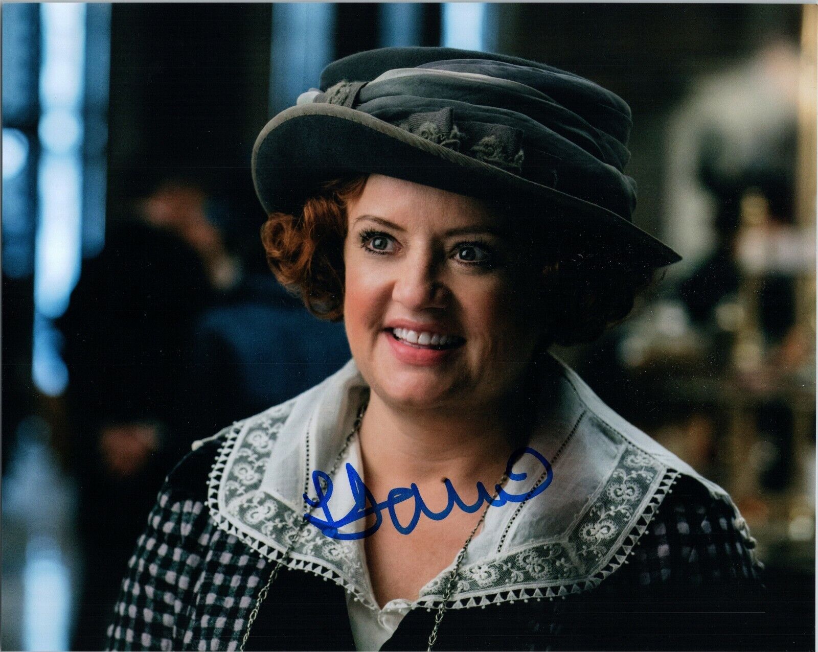 ~~ LUCY DAVIS Authentic Hand-Signed ETTA ~ WONDER WOMAN