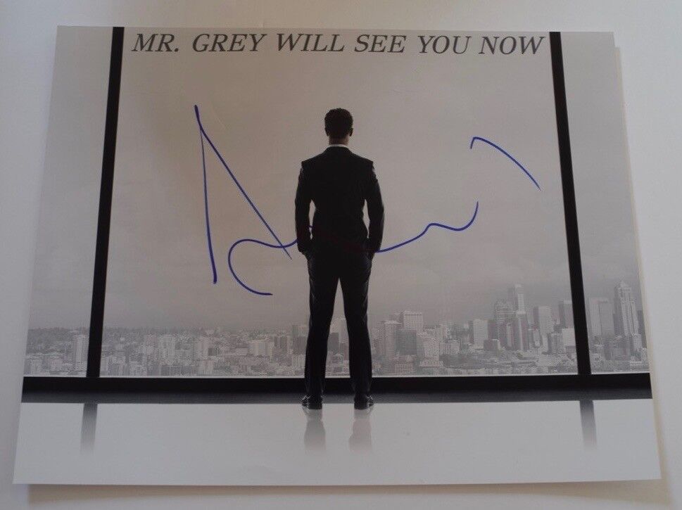 Jamie Dornan Signed Autographed 11x14 Photo Poster painting Fifty Shades of Grey COA VD