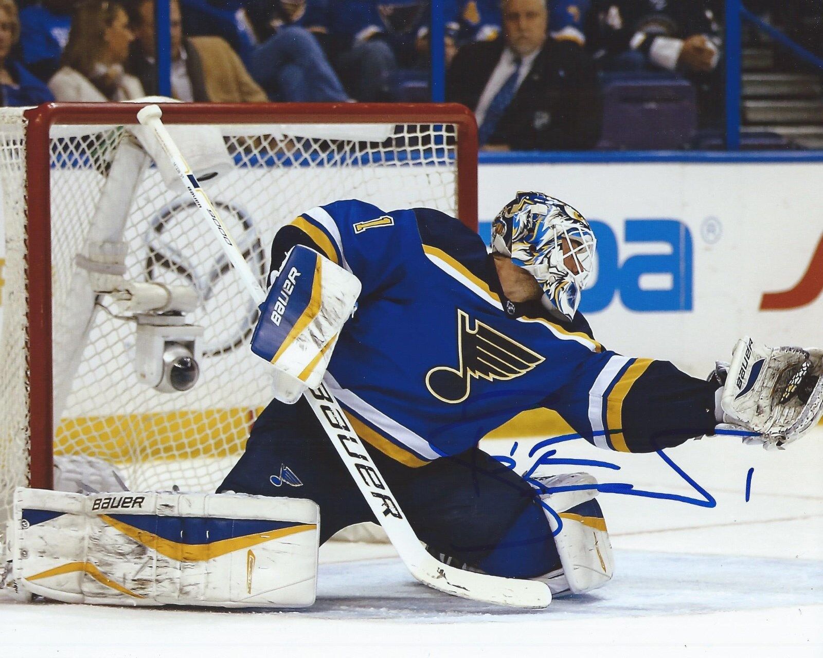 Brian Elliott Signed 8x10 Photo Poster painting St Louis Blues Autographed COA