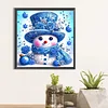 Snowman - Crystal Rhinestone Diamond Painting