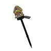 Solar Fairy-Tale Mushroom Cottage Landscape Pathway Light Waterproof LED Outdoor Lawn Lamp Courtyard Decoration Light for Spring Garden Walkway Patio Yard Backyard